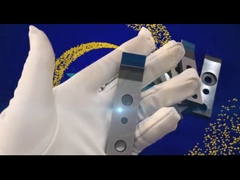 Pinza para el material de acero del tamaño 75mm*18*4m m del agujero medio 5m m de la impresión en offset de SOR HD