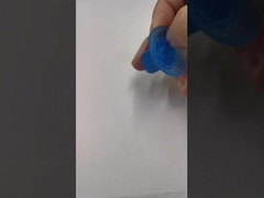 Color azul poli y succión de goma para la máquina de corte 32 * 18mm succión de pies altos