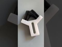 Cepillo de espiga para máquina de clavos Martini Riding, cepillo de espiga de cerda de cerdo para clavos Riding Universal