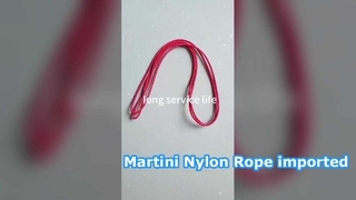 Cuerda de nailon importada para máquina de coser Martini, cuerda de nailon para lengüeta de cubierta de costura de montura