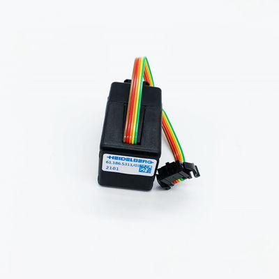 El motor de la zona de tinta de 12 V negro 61.186.5311 para la imprenta SM74 SM52 SM102 de Heidelberg