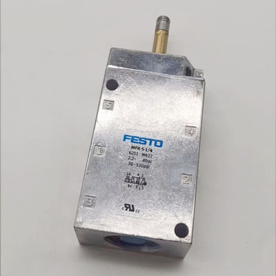 Válvula de aire FESTO 8BAR válvula solenoide de aluminio/cobre/hierro para máquina de impresión Offset