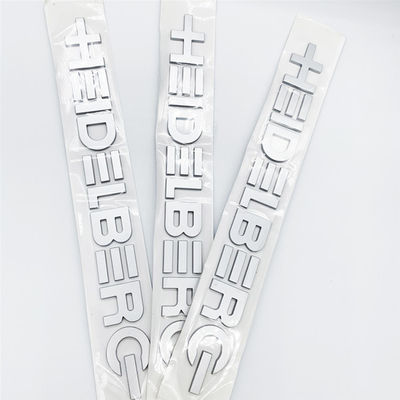 Gray Heidelberg Symbol Letter Label SM52 SM74 SM102 etiqueta letras para compensar piezas de la prensa