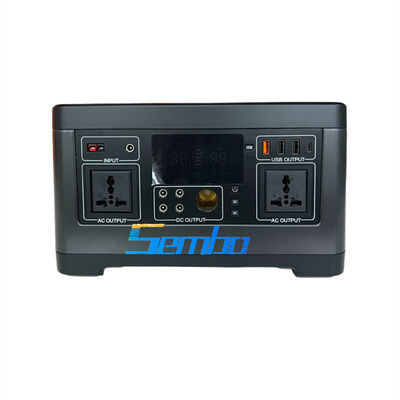 Fuente de energía de almacenamiento de energía portátil T10-1500W con capacidad de 1530Wh y salida de CA de onda senoidal para uso interior y exterior