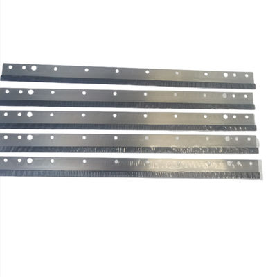 Cuchilla de lavado de forma rectangular industrial 42.010.180 GTO46 500x60x0,5 mm. No hay más que un centímetro.
