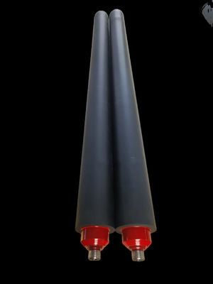Duto de tinta de rodillo de caucho rojo/negro personalizado para el rodillo distribuidor Speedmaster 74