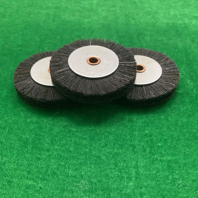6 * 40mm de pincel duro rueda de la impresora de la máquina de alimentación de pincel con plástico de gama alta para una larga vida útil