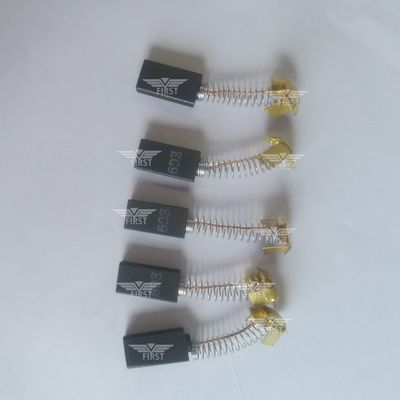 Cepillo de carbón de 10*6*20 mm para máquina de impresión - Material de acero/plástico compatible con Komori Roland