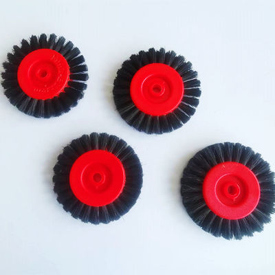 Rueda de pincel duro de 6x60 mm para la máquina de impresión de Heidelberg hecha de plástico de alta gama con pelo de cerdo