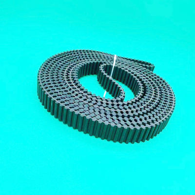 Cinturón de sincronización de entrada de PVC negro 4400mm X 26mm para CD74 XL75 Cinturón de tiempo de accionamiento de doble diente