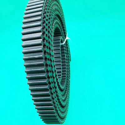 Cinturón de sincronización de entrada de PVC negro 4400mm X 26mm para CD74 XL75 Cinturón de tiempo de accionamiento de doble diente