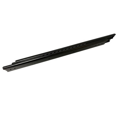 Materiales de hierro Pista de escudo negro Rail telescópico con tratamiento de superficie polaco para piezas de la máquina de impresión de Heidelberg