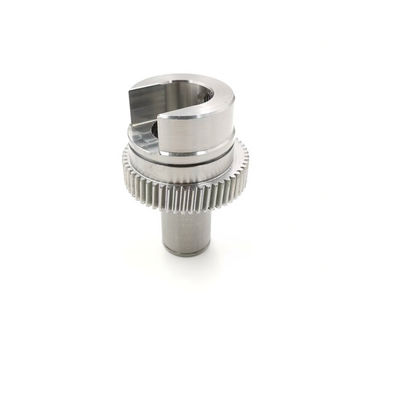 Cabeza de engranaje de acero gris claro / hierro Cabeza de husillo de 56x65 mm para la máquina de impresión SM102