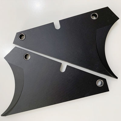 Placa de extremo de color gris oscuro para Roland 700 Bloques de extremo de conducto de tinta 160x85mm Parte de la máquina de impresión