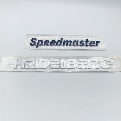 Gray Heidelberg Symbol Letter Label SM52 SM74 SM102 etiqueta letras para compensar piezas de la prensa