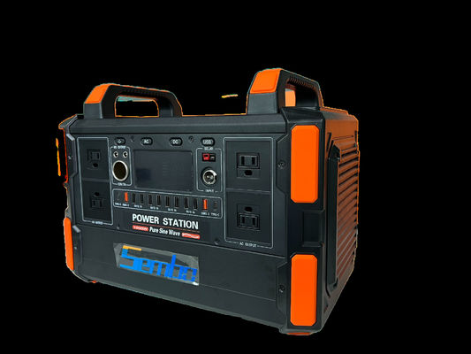 1000W 1048Wh Fuente de energía de almacenamiento de energía con batería de litio hierro fosfato y salida de onda senoidal