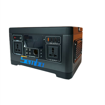 Fuente de energía de almacenamiento de energía portátil T10-1500W con capacidad de 1530Wh y salida de CA de onda senoidal para uso interior y exterior