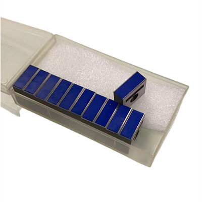 Almohadilla de agarre Roland de acero al carbono con caucho azul para repuestos de imprenta 19*18*8mm