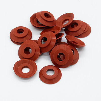 Disco de reversión de succión con ventosa de goma duradera, color rojo vino, 18x7mm, para repuestos de máquina de impresión