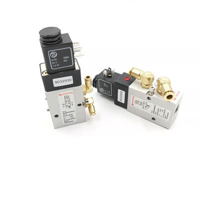 Válvula Solenoide de aluminio/cobre, color blanco claro, prueba 100% aprobada para piezas de impresora Offset Heidelberg SM02 CD102