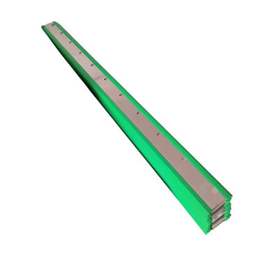 Color verde SM102 CD102 Cuchilla de lavado de caucho compatible con material de poliuretano / caucho / acero para impresión offset