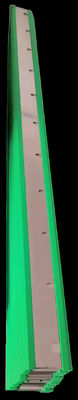 Color verde SM102 CD102 Cuchilla de lavado de caucho compatible con material de poliuretano / caucho / acero para impresión offset