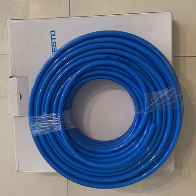 Piezas suaves neumáticas Festo azul 10m m 12m m 16m m de la manguera del tubo de aire de la prensa compensada