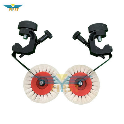 Cepillo de ruedas de Heidelberg con tratamiento de superficie de pulido y pelo de cerdo Material de hierro para máquinas de impresión OEM disponible