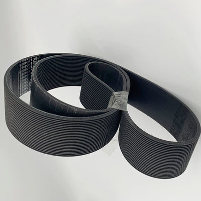 Correa de succión de accionamiento acanalado de PVC negro V, 1397mm x 56mm, para máquina de impresión Offset GTO52