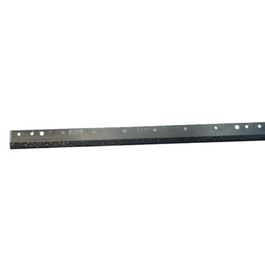 Cuchilla de lavado de forma rectangular industrial 42.010.180 GTO46 500x60x0,5 mm. No hay más que un centímetro.