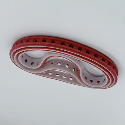 Cinturón de succión de PVC de espesor diferente para HD Cinturón de caucho rojo resistente al aceite