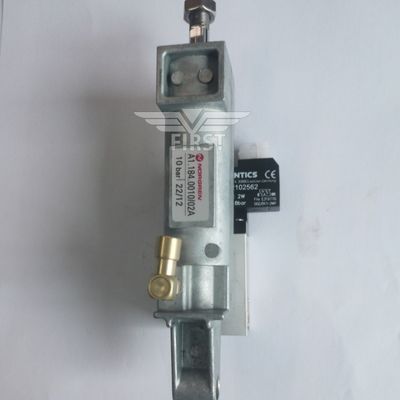 Color plateado XL75 válvula de cilindro de pistón Heidelberg para máquina de impresión offset