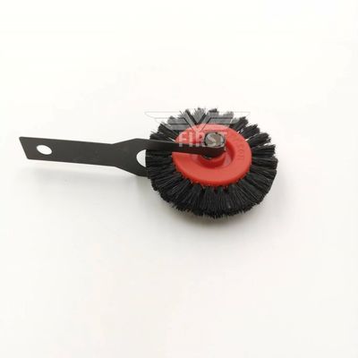 Brush chino duro rueda de la impresora de la máquina de alimentación Brush con soporte