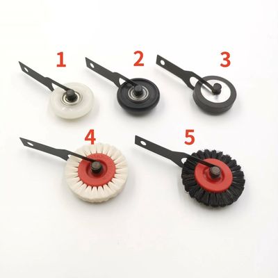 Roda de pincel de color negro HD Parts de pincel de alimentación de la máquina de impresión Heidelberg