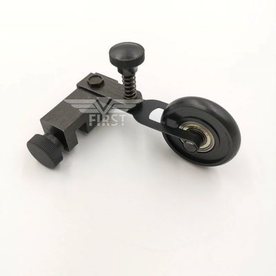 Rueda de goma de material de hierro/caucho de color negro para máquina de impresión HD con larga vida útil