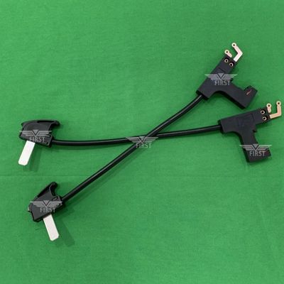 Cuchillo de corte de plástico/acero de gama alta Leybold antiguo para máquinas textiles que llena el movimiento de parada con 275 mm de longitud