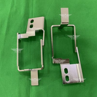 Aluminio Plata G2.015.456 Bracket de parada de papel y engranaje para la máquina de impresión Heidelberg SM52