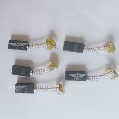 Cepillo de carbón de 10*6*20 mm para máquina de impresión - Material de acero/plástico compatible con Komori Roland