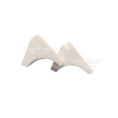 Placa de bloque de extremo de plástico de alta gama de color blanco para la máquina de impresión Heidelberg GTO52