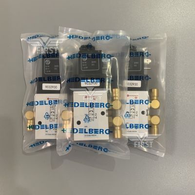 Válvula de solenoide de cilindro de hierro/aluminio para la máquina de impresión de Heidelberg con envío rápido