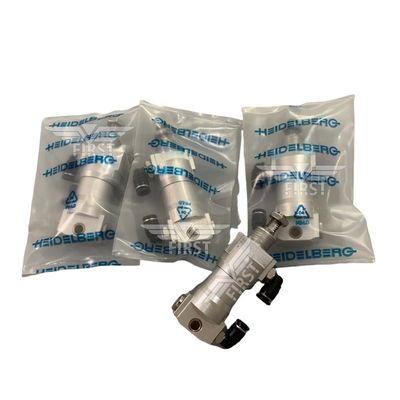 Válvula de cilindro de material de aluminio Válvula de solenoide personalizada para piezas de Heidelberg con peso neto de 300 g