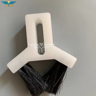 Cepillo de espiga para máquina de clavos Martini Riding, cepillo de espiga de cerda de cerdo para clavos Riding Universal