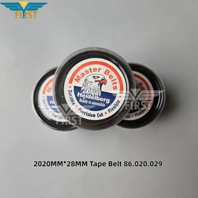2020MM*28MM Cinturón de cinta de material de PVC para Heidelberg SM102 CD102 Cinturón de succión de máquina de impresión