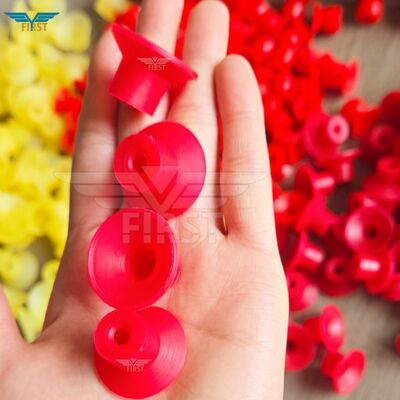 Ventosa de Martini de alta calidad, color amarillo y rojo, para pieza Muller Martini.