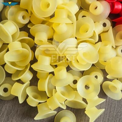 Ventosa de Martini de alta calidad, color amarillo y rojo, para pieza Muller Martini.