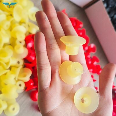 Ventosa de Martini de alta calidad, color amarillo y rojo, para pieza Muller Martini.