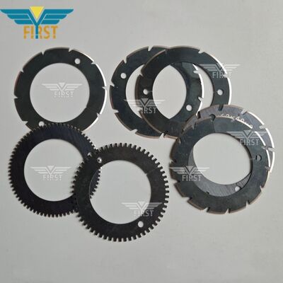 Cuchillas de corte de acero azul importadas para máquinas plegables de Heidelberg Cuchillas en forma de U Cuchillas en forma de V Opciones