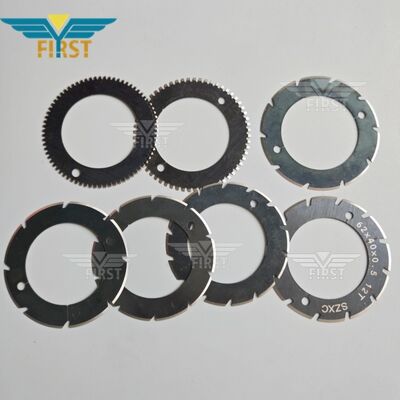 Imported Blue Steel Cutting Blades for Heidelberg Folding Machines with U-shaped and V-shaped Options for Clean Cut