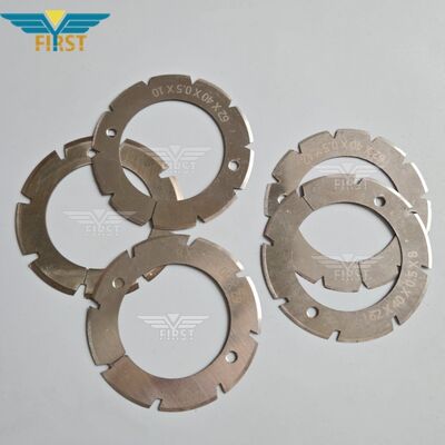 Cuchillas de corte para plegadora Heidelberg Stahl en acero blanco, opciones en forma de U/V