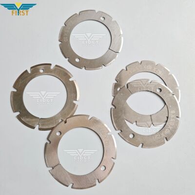 Cuchillas de corte para plegadora Heidelberg Stahl en acero blanco, opciones en forma de U/V